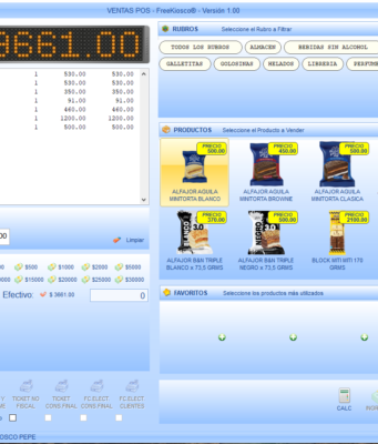 SIMPLE Kioscos, un programa fácil para kioscos y drugstores